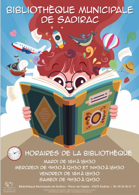 Flyer bibliothèque